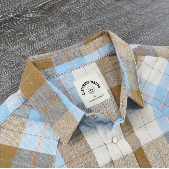 Men’s vintage flannel shirt - Picture 3 of 5